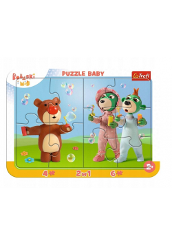 Puzzle ramkowe Baby - Zabawne Bobaski TREFL