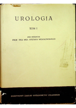 Urologia Tom I