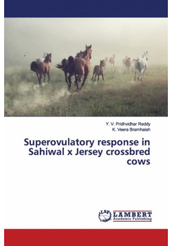 Superovulatory response in Sahiwal x Jersey crossbred cows