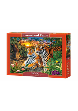 Puzzle 2000 Tiger Family CASTOR