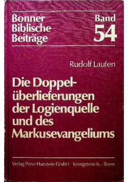 Die doppel überlieferungen der logienquelle
