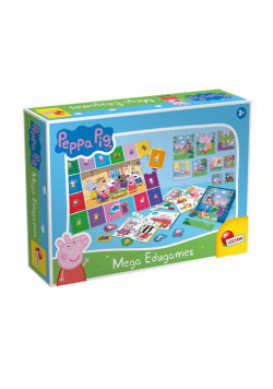 Mega zestaw gier edukacyjnych Świnka Peppa
