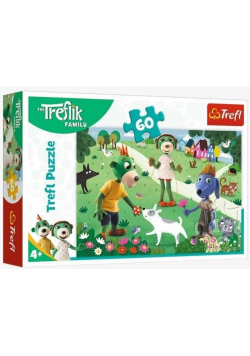 Puzzle 60 Radosny dzień Treflików TREFL