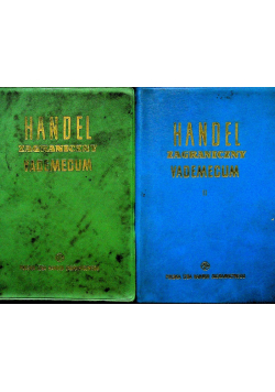 Handel zagraniczny vademecum część 1 i 2