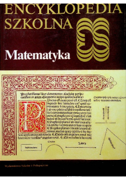 Encyklopedia szkolna Matematyka