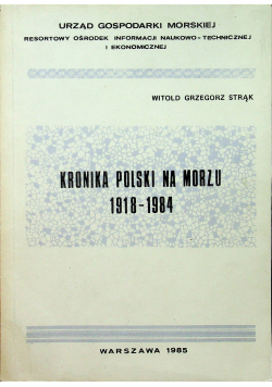 Kronika Polski na morzu 1918 - 1989
