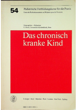 Das chronisch kranke Kind