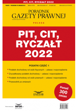 Pit Cit Ryczałt 2022