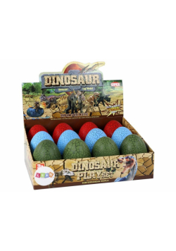 Jajo figurka dinozaura 9cm 3 kolory