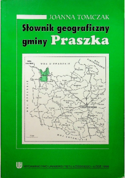 Słownik geograficzny gminy praszka