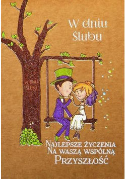 Kartka okolicznościowa eko Ślub TS46