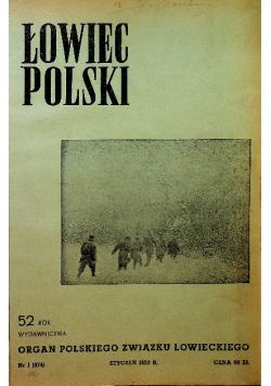 Łowiec Polski Numer 1 do 12 1950 r