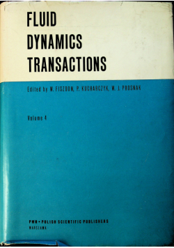 Fluid Dynamics Transactions Tom 4