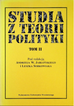 Studia z teorii polityki Tom II