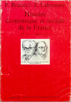 Histoire economique et sociale de la france IV 1 2