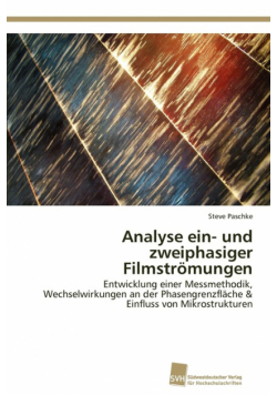 Analyse ein- und zweiphasiger Filmströmungen