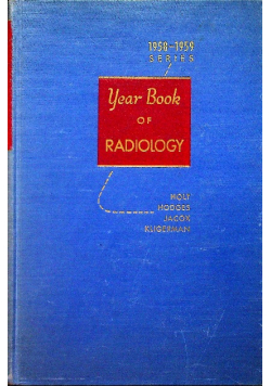 Year Book of Radiology 1958 - 1959