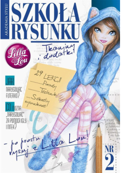 Lilla Lou. Szkoła rysunku. Tkaniny i dodatki Nr 2