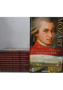 Mozart Dzieła zebrane tom 1 do 11 tomów płyty CD