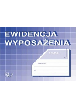 Ewidencja wyposażenia K7
