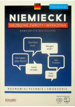 Niemiecki niezbędne zwroty i wyrażenia plus płyty CD