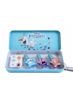 Zestaw lakierów do paznokci Frozen z naklejkami