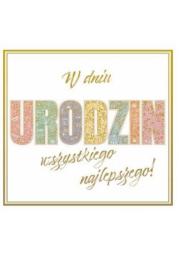 Karnet KW Urodziny