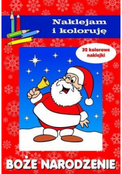 Naklejam i koloruję - Boże Narodzenie
