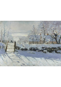 Puzzle 2000 Zima, Claude Monet