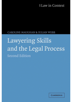 Lawyering Skills and the Legal Process
