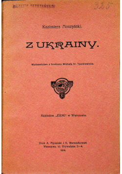 Z Ukrainy 1914 r.