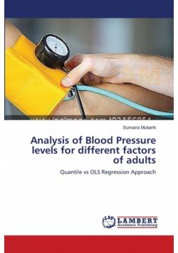 Analysis of Blood Pressure levels for different factors of adults