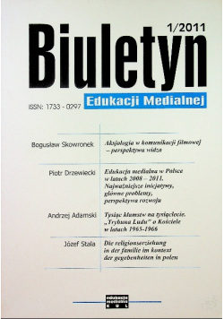 Biuletyn Edukacji Medialnej Numer 1