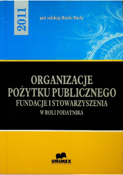 Organizacje pożytku publicznego 2011 Fundacje