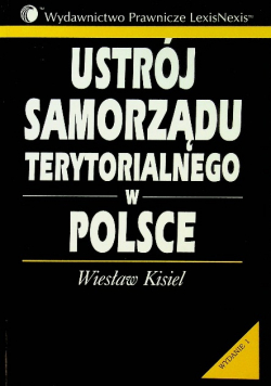 Ustrój samorządu terytorialnego w Polsce I wydanie