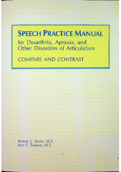 Speech practice manual