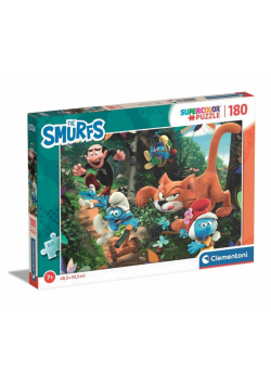 Puzzle 180 Supercolor Smerfy