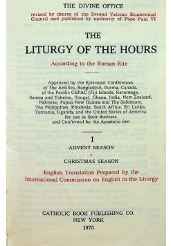 The liturgy of the hours
