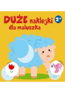 Duże naklejki dla maluszka. Owieczka 2+
