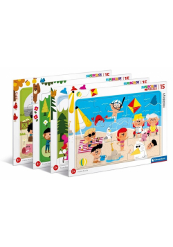 Puzzle ramkowe 15 Super kolor Holidays