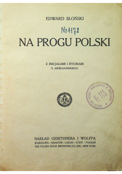 Na progu Polski 1921 r