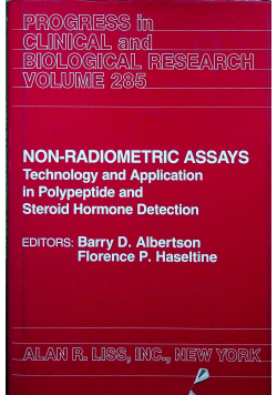 Non - radiometric assays