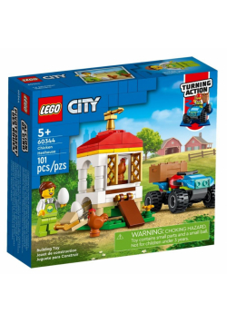 Lego CITY 60344 Kurnik z kurczakami
