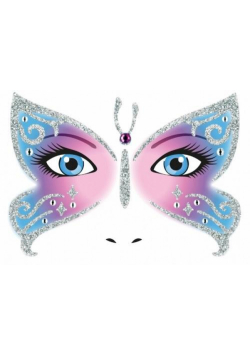 Naklejka Face Art Motyl