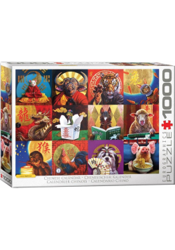 Puzzle 1000 Chiński kalendarz