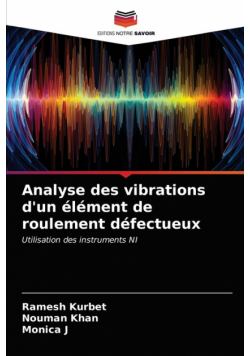 Analyse des vibrations d'un élément de roulement défectueux