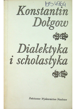 Dialektyka i scholastyka