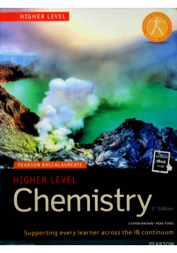 Pearson Baccalaureate Chemistry Higher Level 2nd Edition