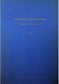 Antibiotica et Chemotherapia Vol 6