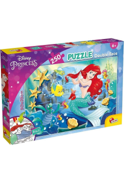 Disney Arielka. Puzzle dwustronne 250 el.